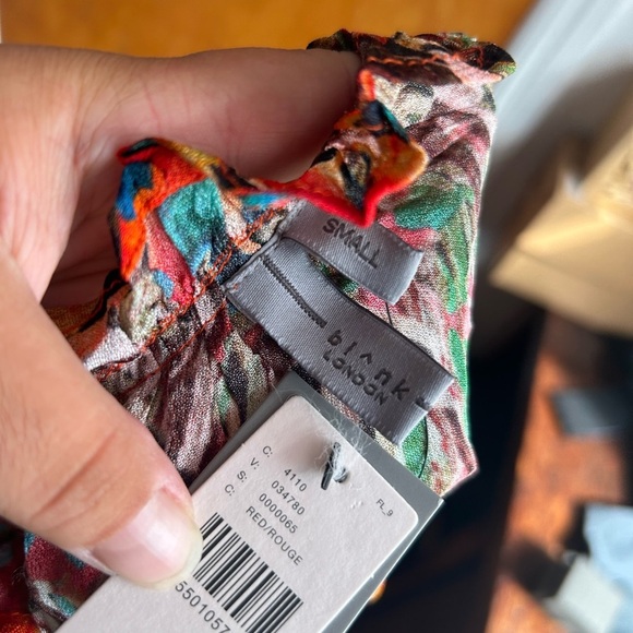 NWT ANTHROPOLOGIE BLANK LONDON BOHO BLOUSE - Picture 4 of 5